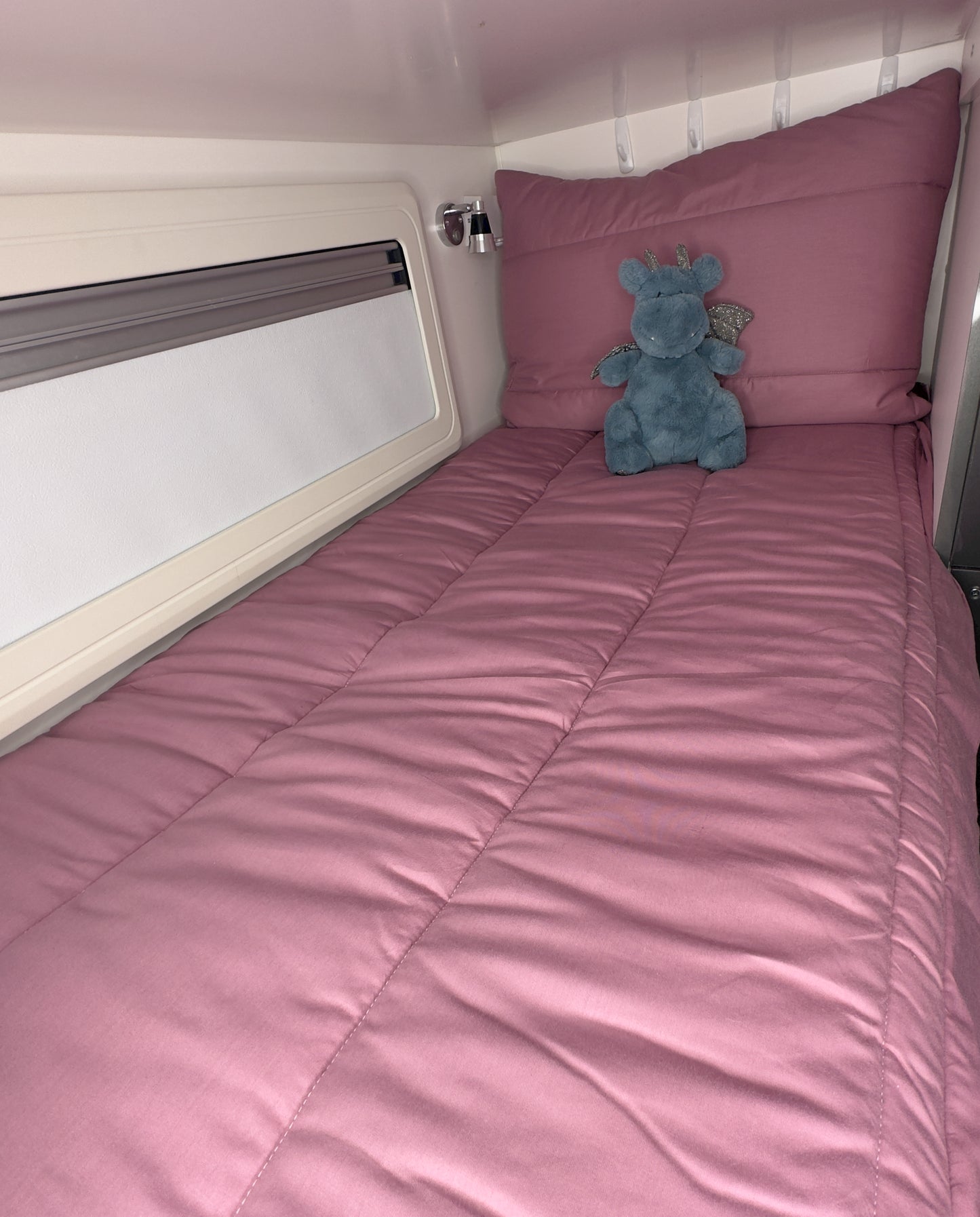 Dusty Pink Caravan Complete Bunk Bedding Set - Single
