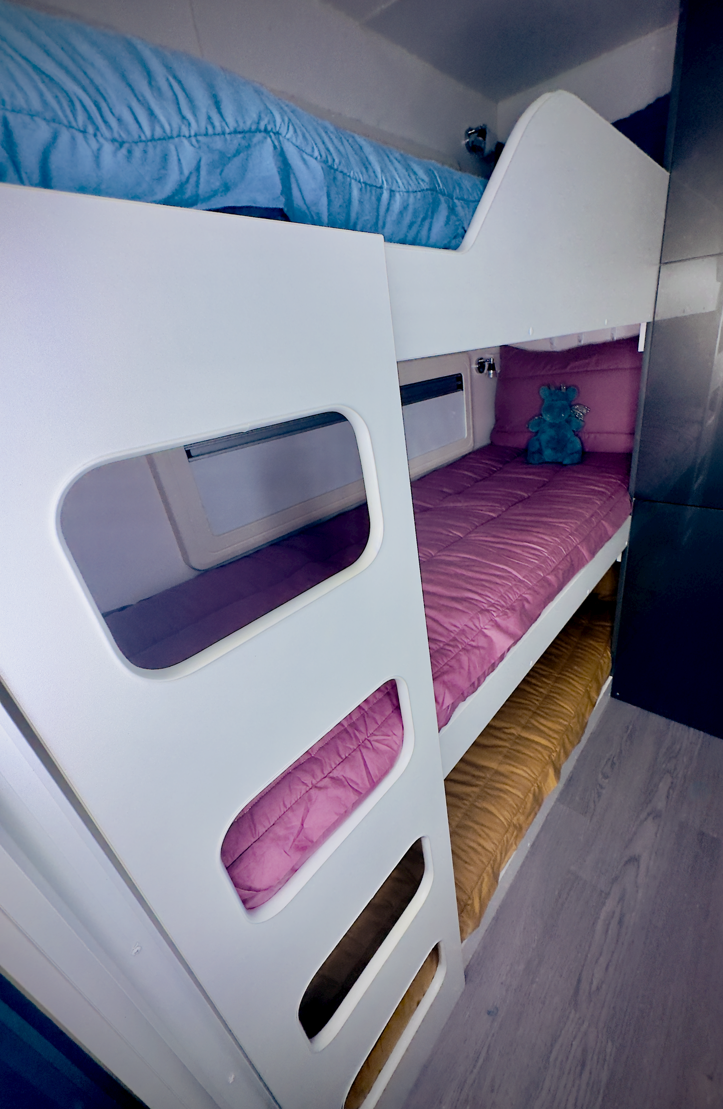 Dusty Pink Caravan Complete Bunk Bedding Set - Single