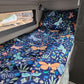 Single Bunk Bed Caravan Zip Quilt - Butterflies