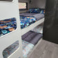 Single Bunk Bed Caravan Zip Quilt - Butterflies