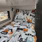 Single Bunk Bed Caravan Zip Quilt - Construction